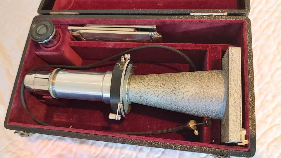 Microscope Nachet Paris Chambre avec Objectif DRESTOP PANSYNCHRO - Photo 2/4