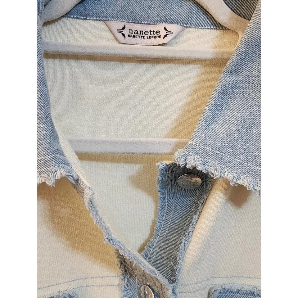 Nanette Lepore Women's NWT Two-Tone Jacket L - Image 2 of 4