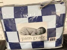 Pam Grace 13-piece Color block Crib Set, Quilt, Fitted Sheet, Fleece Blanket