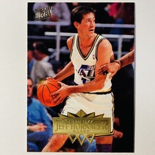 1994-95 Ultra Utah Jazz Basketball Card #184 Jeff Hornacek  Tc2