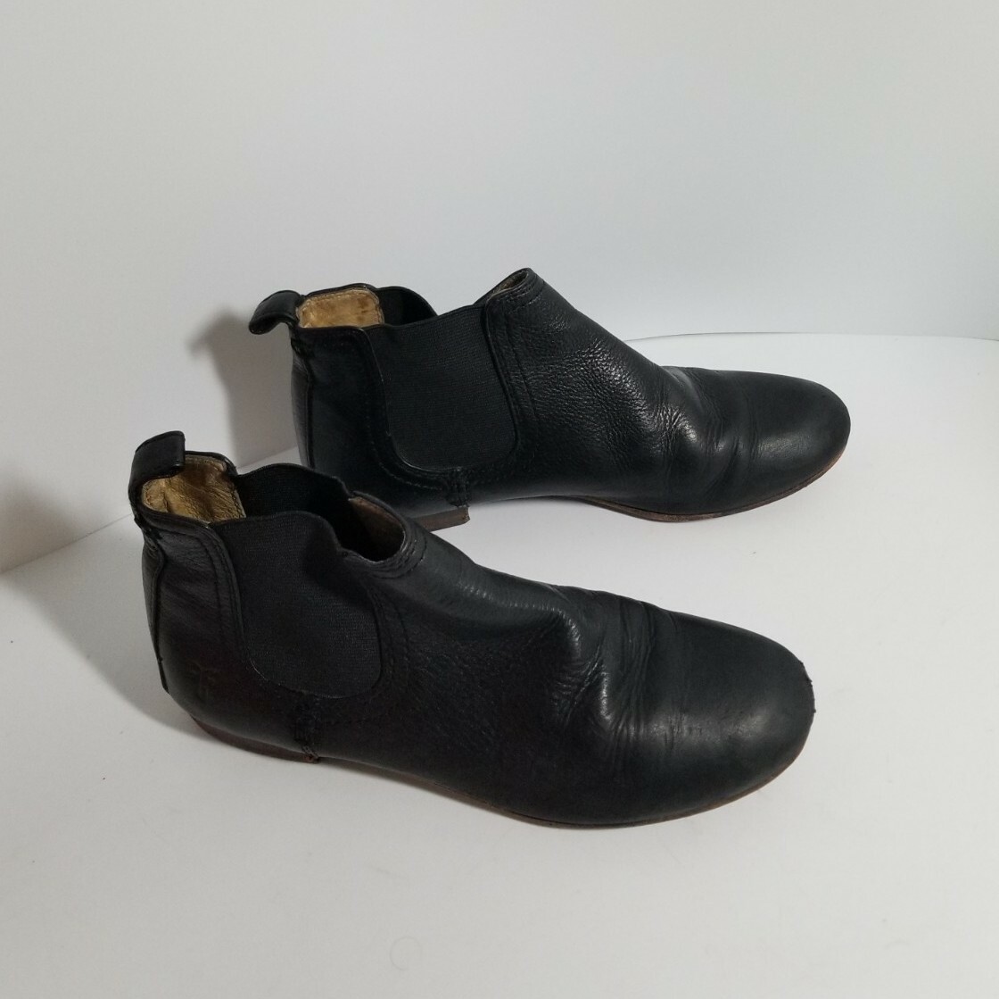 leather ankle boots size 5