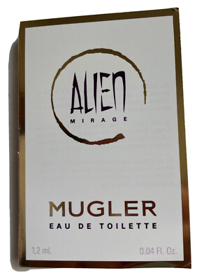 Thierry Mugler Alien Mirage 0.04 oz 1.2 ml EDT Spray Mini Travel Sample Vial