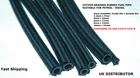 10mm 3/8" RUBBER BRAIDED FUEL HOSE PIPE VACUUM LINE UNLEADED PETROL DIESEL 1 MT