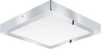 Eglo Fueva Deckenleuchte Chrom 30X30X4Cm 2600Lm 3000K 22W IP20 96247