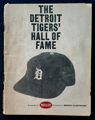 DETROIT TIGERS' HOF 1959 PHILLIES CIGAR/SPORTS ILLUSTRATED VINTAGE BOOKLET 13252
