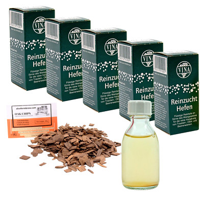 Flüssige Weinhefe für 100L  Vina Hefe für Rotwein, Weißweinhefe, Sekthefe