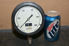 Crosby 1,500 PSI Pressure Gauge,Made in USA INV=12839