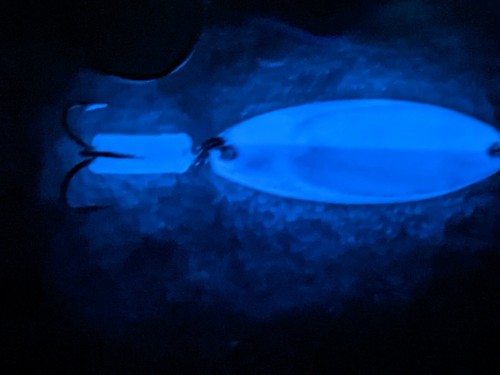 Glow in the dark Casting spoons 1ounce Acme Kastmaster Glowmate spoon challenge - Picture 5 of 7