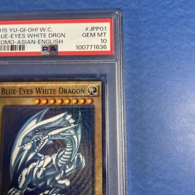 PSA 10 Yugioh Blue Eyes White Dragon 2015-JPP01 Millennium