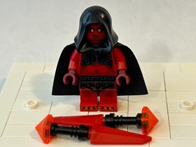 LEGO Lavaria minifigure with cape Nexo Knights 70323 nex047
