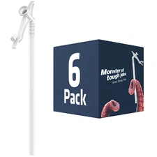 Kraken Bond Gap Filling Nozzle Tips - Insulating Plastic Straw Tubes - 6 Pack