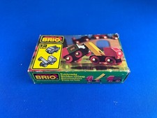 BRIO BREAK-DOWN LORRY 33521  31410-21 1985 / Brio Wooden Railway RIMLESS NIB