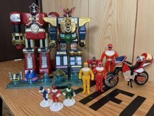 Power Rangers Zeo Ohranger red launcher Megazord soft vinyl 10set Bundle Bulk