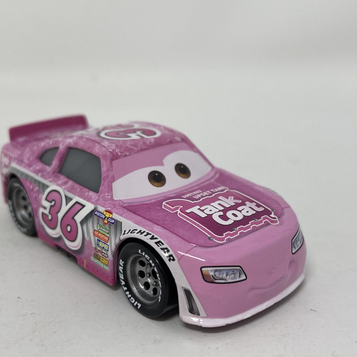 Disney Pixar Cars Reb Meeker Tank Coat #36 Diecast - 1:55 Disney Pixar Cars Reb Meeker Tank Coat #36 Diecast - 1:55