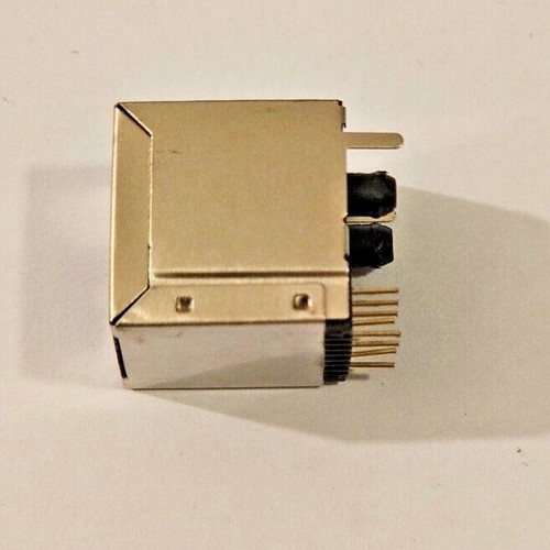 RJ45 Socket 8 Pin Network Female Socket PCB Straight Pin - Picture 3 of 12