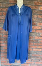 Vintage Dead Stock ShadowLine Set Small Sleeveless Gown Lng Slev Duster Robe NWT