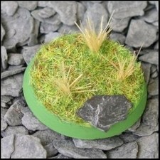 Socle rond 25 mm Games Workshop, texturé et peint #4