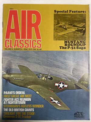 1972 June ,  AIR Classics Magazine ,Grumman S-2E Tracker  , (MH928)