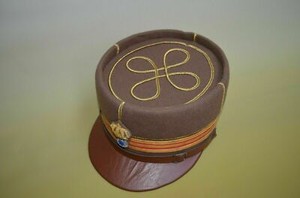 Greece used military hat of Greek army captain balkan wars 1912-13 reproduction