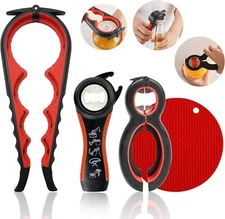 "Jar Opener for Weak Hands, Easy Twist Jar Opener For Seniors with Arthritis, ..