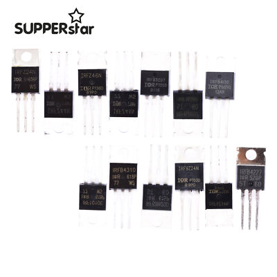 Transistor IRF series IRFZ24N-IRFZ48N IRFB3207 IRFB4110 IRFB38N20D IRFZ44N ASS