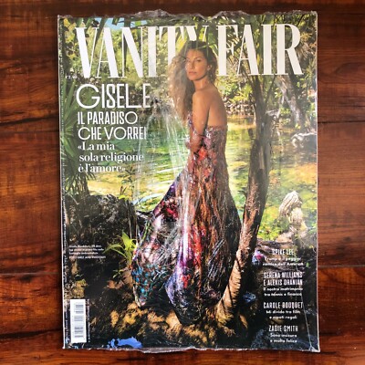 VANITY FAIR MAGAZINE ITALIA ITALY September 12, 2018 Gisele Bündchen Spike Lee