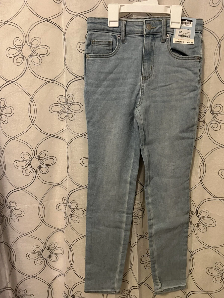 Gilet Jean Fille 10-12 Ans Cat And Jack Denim Léger Stretch Bleu Vintage