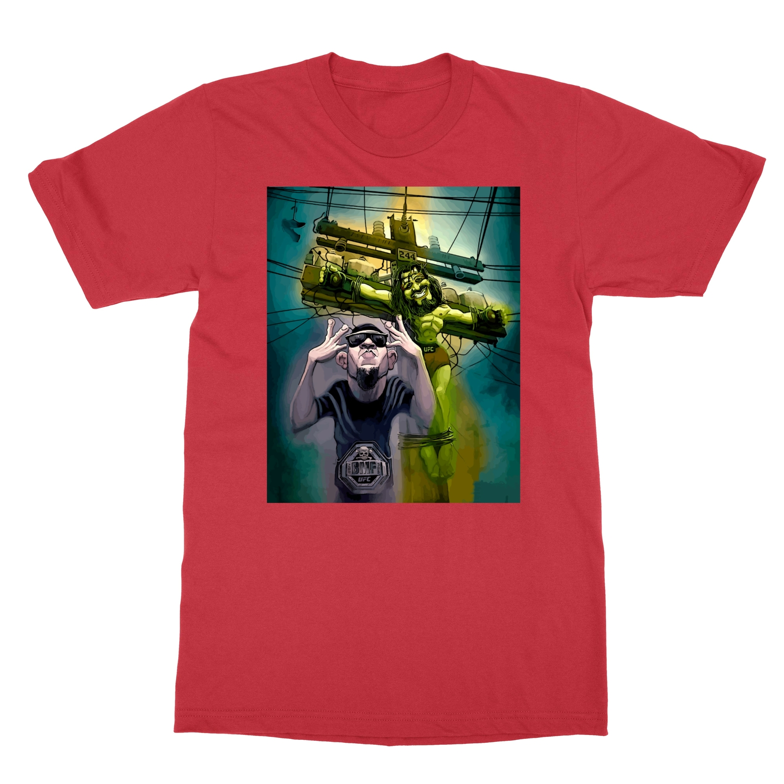 nate diaz t shirt reebok