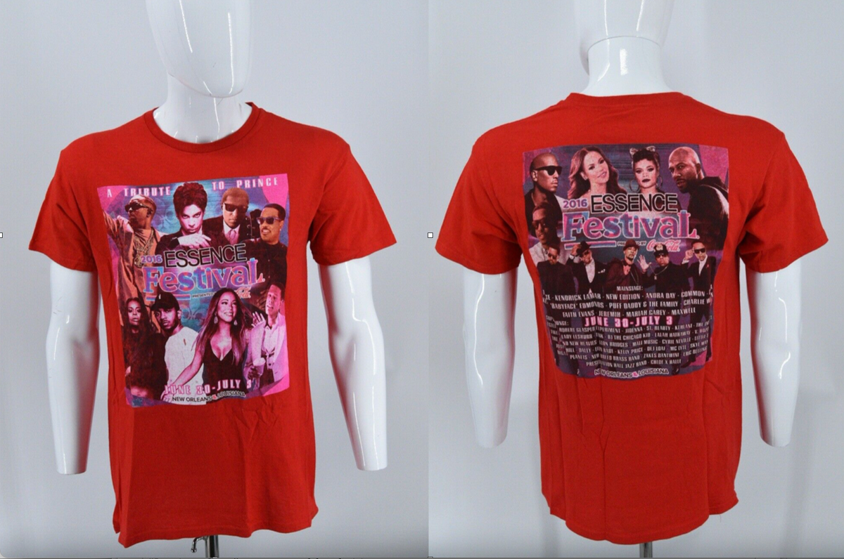 Rare Essence Festival New Orleans 2016 Tribute to Prince Red T