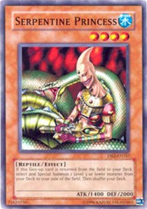 Serpentine Princess - DB2-EN167 - Common - Unlimited Edition x3 - Near Mint