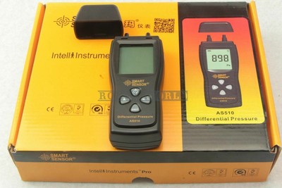 ONE Smart Sensor AS510 Differential Pressure Meter 0~100hPa 0~40.15inH²O #A6-4