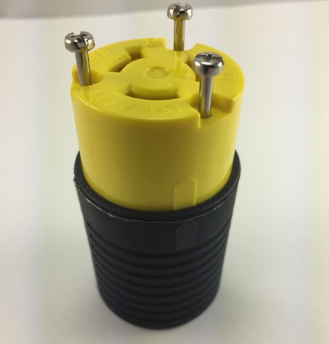 Pass & Seymour L615-C Turnlok Connector L6-15 FREE SHIPPING Pack of 2 - 第 1/3 張圖片