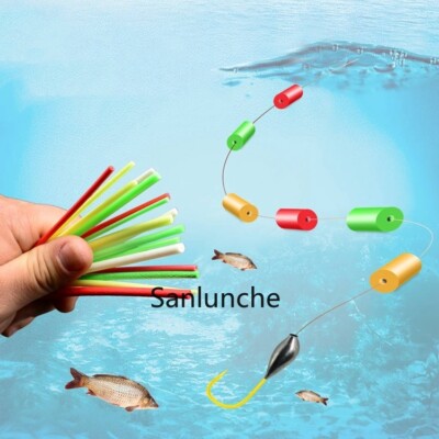 25Pcs Fly Tying Material Foam Cylinder Fishing Float Making Popper Flies DIY