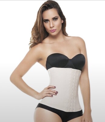 100% Latex Waist Trainer Corset Cincher Colombian Reducing Girdles Body Shaper