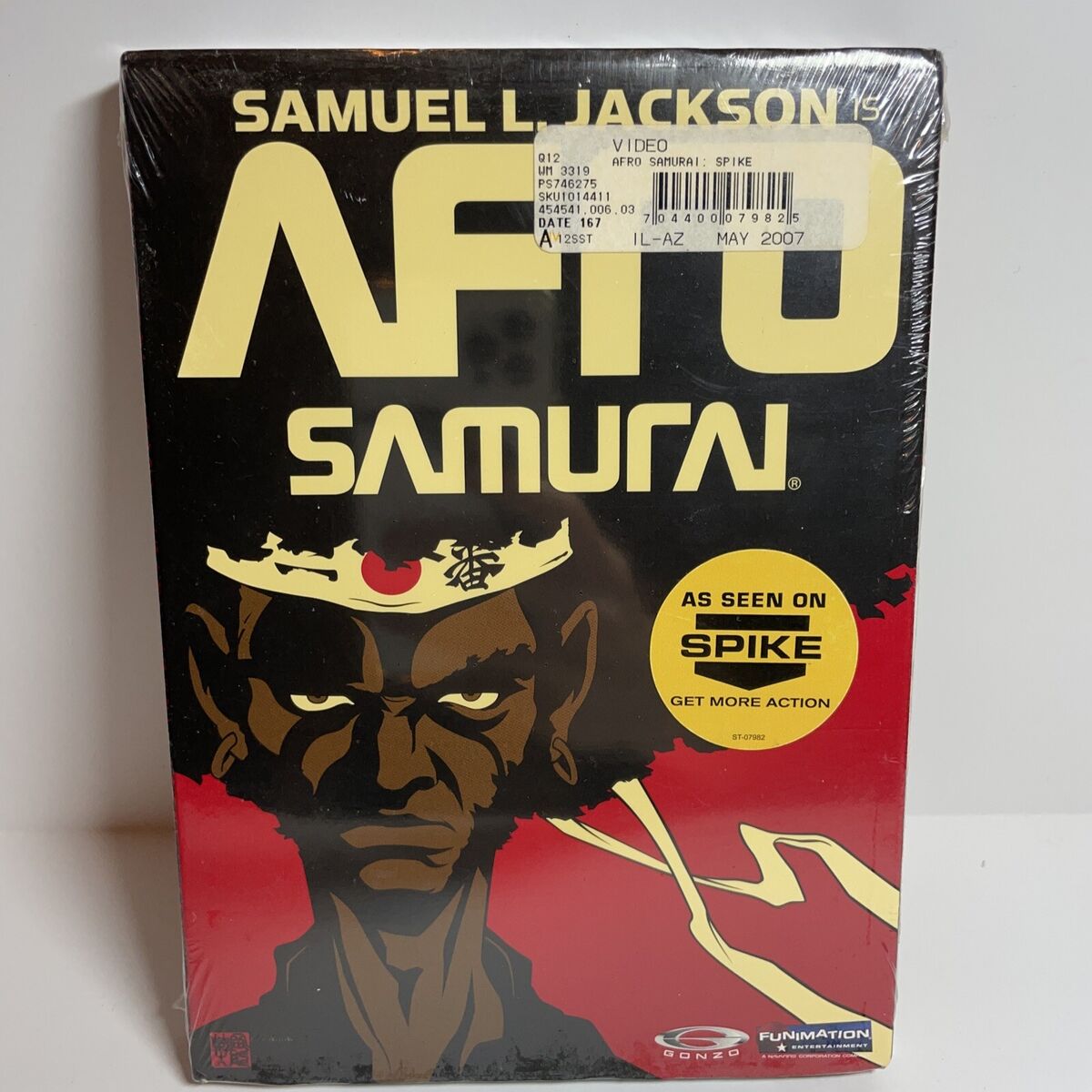 Afro Samurai DVD Samuel L. Jackson 704400079825