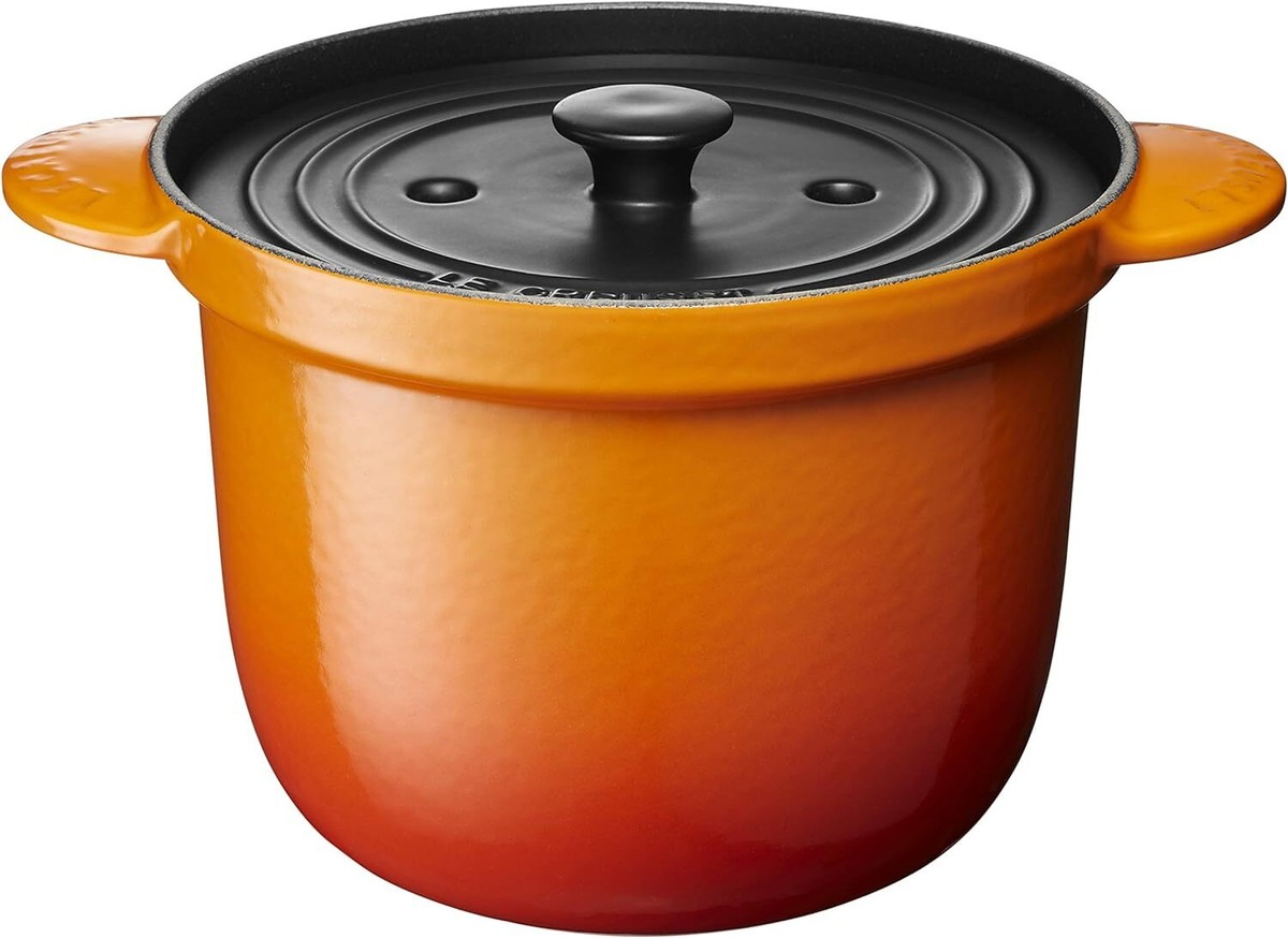 Le Creuset Inner Lid 18cm / 20cm Rice Pot Dedicated Spill Prevention  Stoneware