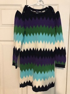 zig zag jumper dress