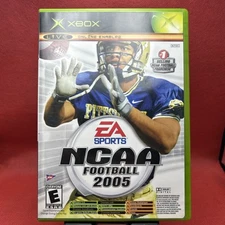 NCAA Football 2005/Top Spin Combo Original Xbox Microsoft Complete w/ Manual