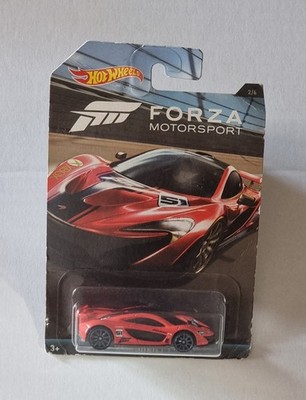 Hot Wheels McLaren P1 Forza Motorsport Red Long Card