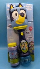 Bluey Lights Sounds Bubble Wand includes Bubbles NEW