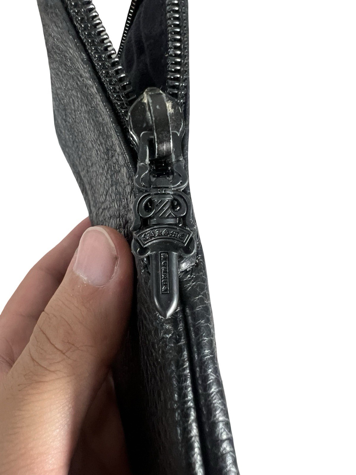 Chrome Hearts Leather Soft Shell Glasses Case thumbnail 7