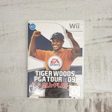 EA Sports Tiger Woods PGA Tour 09 All-Play Nintendo Wii 2008 E NTSC-U/C