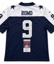 Tony Romo Signed Autographed Jersey Dallas Cowboys Football JSA COA