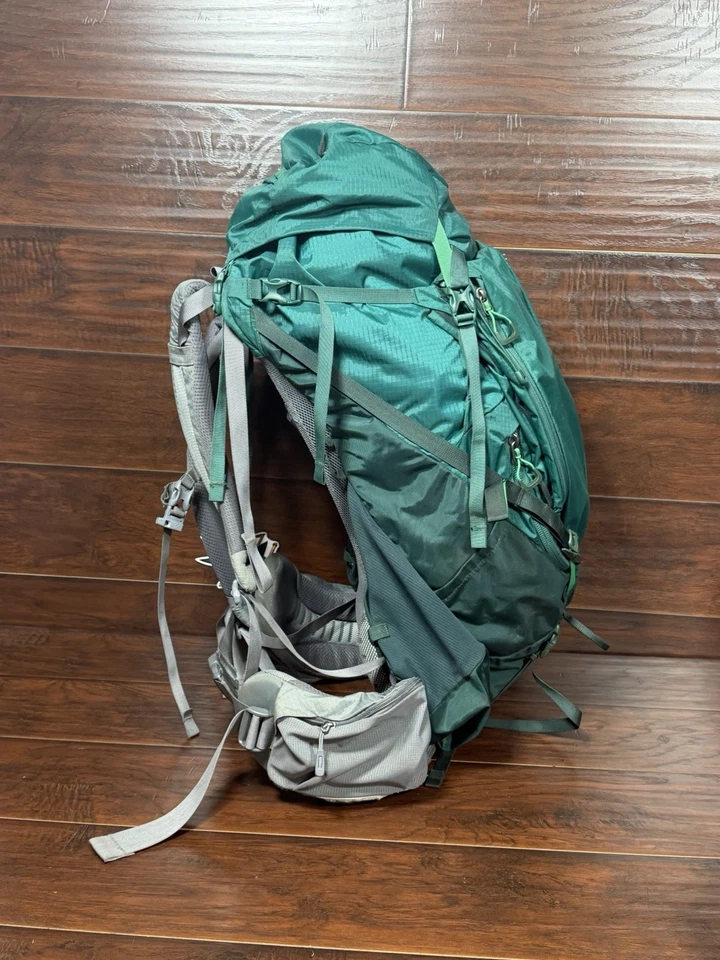 REI Co-Op Traverse 70 Men's Small Green Backpack Hiking Travel Backpacking 70L - Image 3 of 4