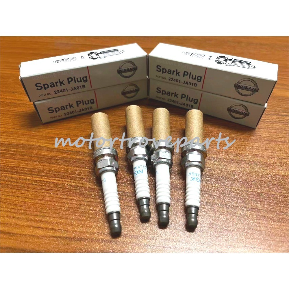 4x NGK Spark Plugs 22401-JA01B For Nissan Altima NV200 Rogue Sentra Cube 07-17
