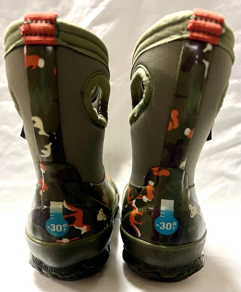 Botas Bogs Classic Woodland, verde oscuro, talla 5 71853-301 Foto 4 de 4