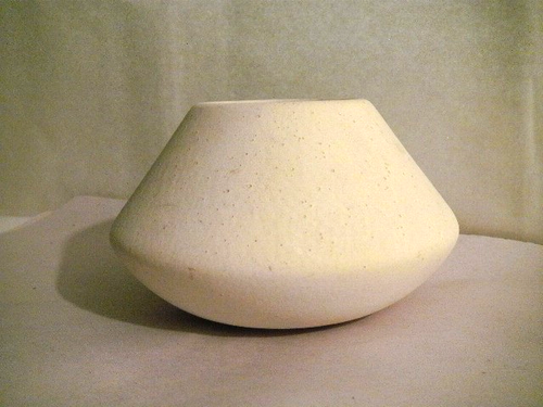 EXCLUSIVE SOUTHWEST FINISHED CERAMICS UNITED BOWL BLANK BISQUE POCKED INDIGENOUS - Picture 4 of 11