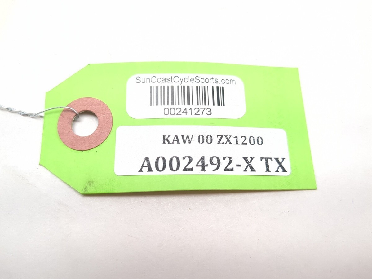 00-01 Kawasaki Ninja ZX1200 ZX12R Rear Tool Case Storage Box 32098