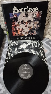 ORG Sacrilege B.C.   Party With God LP Alchemy Records 1986 Thrash Crossover
