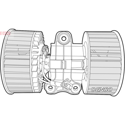 ORIGINAL  Denso DEA05004 Innenraumgebläse, Lüfter für BMW 5 Touring 5 X5
